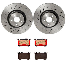 Brembo Brembo Disc Brake Pad and Rotor Kits KT00B82 Autofit