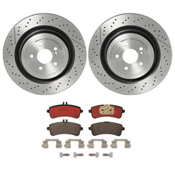 Brembo Brembo Disc Brake Pad and Rotor Kits KT00B86 Autofit