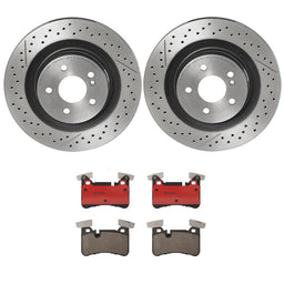 Brembo Brembo Disc Brake Pad and Rotor Kits KT00B89 Autofit
