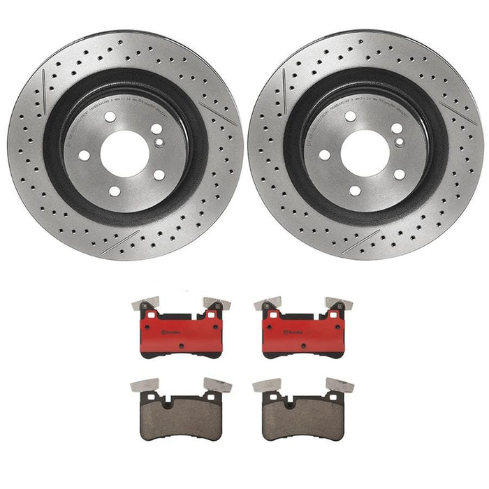 Brembo Brembo Disc Brake Pad and Rotor Kits KT00B89 Autofit
