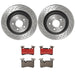 Brembo Brembo Disc Brake Pad and Rotor Kits KT00B89 Autofit