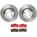 Brembo Brembo Disc Brake Pad and Rotor Kits KT00B90 Autofit
