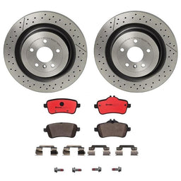 Brembo Brembo Disc Brake Pad and Rotor Kits KT00B95 Autofit