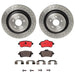 Brembo Brembo Disc Brake Pad and Rotor Kits KT00B95 Autofit
