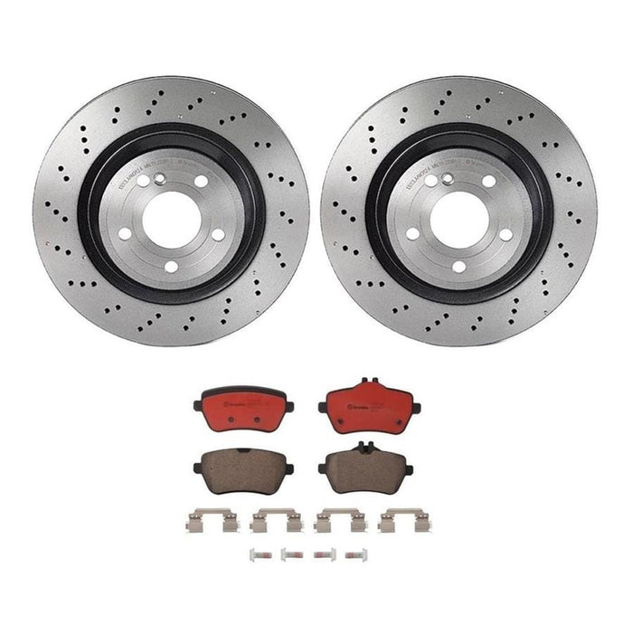 Brembo Brembo Disc Brake Pad and Rotor Kits KT00B97 Autofit