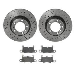 Brembo Brembo Disc Brake Pad and Rotor Kits KT00C06 Autofit