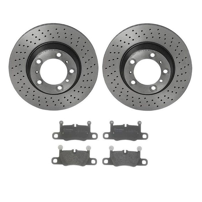 Brembo Brembo Disc Brake Pad and Rotor Kits KT00C06 Autofit