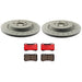 Brembo Brembo Disc Brake Pad and Rotor Kits KT00C07 Autofit