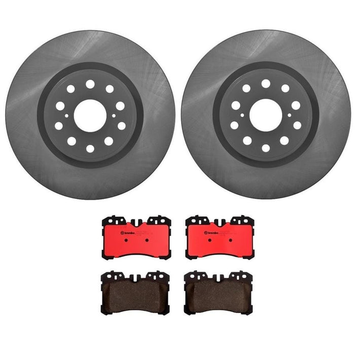 Brembo Brembo Disc Brake Pad and Rotor Kits KT00C13 Autofit