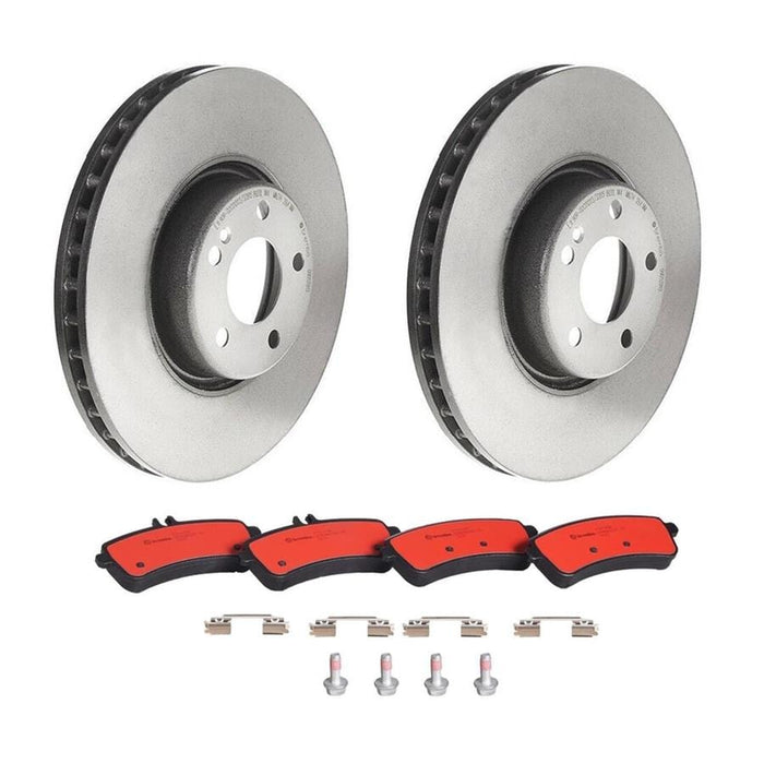 Brembo Brembo Disc Brake Pad and Rotor Kits KT00C17 Autofit