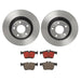 Brembo Brembo Disc Brake Pad and Rotor Kits KT00C18 Autofit