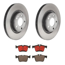 Brembo Brembo Disc Brake Pad and Rotor Kits KT00C19 Autofit