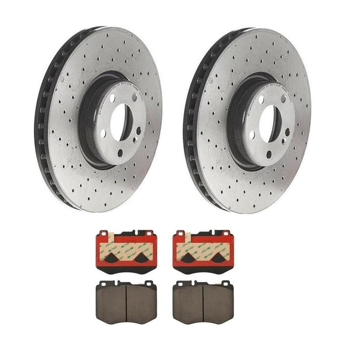 Brembo Brembo Disc Brake Pad and Rotor Kits KT00C20 Autofit
