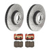 Brembo Brembo Disc Brake Pad and Rotor Kits KT00C20 Autofit