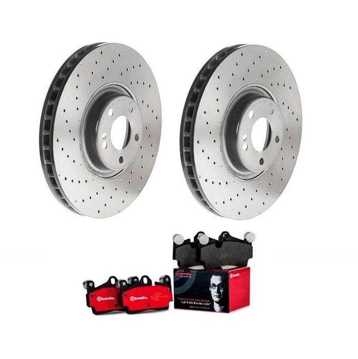 Brembo Brembo Disc Brake Pad and Rotor Kits KT00C23 Autofit