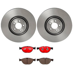 Brembo Brembo Disc Brake Pad and Rotor Kits KT00C25 Autofit