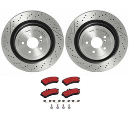 Brembo Brembo Disc Brake Pad and Rotor Kits KT00C26 Autofit