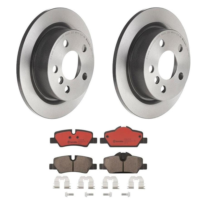 Brembo Brembo Disc Brake Pad and Rotor Kits KT00C29 Autofit
