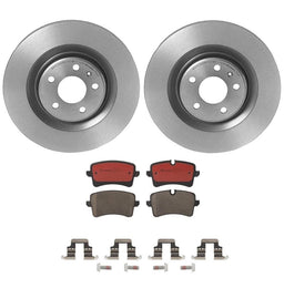 Brembo Brembo Disc Brake Pad and Rotor Kits KT00C30 Autofit
