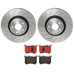 Brembo Brembo Disc Brake Pad and Rotor Kits KT00C33 Autofit