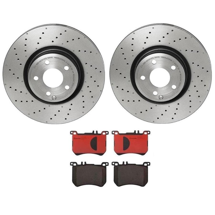 Brembo Brembo Disc Brake Pad and Rotor Kits KT00C33 Autofit