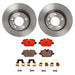 Brembo Brembo Disc Brake Pad and Rotor Kits KT00C34 Autofit
