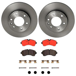Brembo Brembo Disc Brake Pad and Rotor Kits KT00C35 Autofit