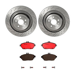 Brembo Brembo Disc Brake Pad and Rotor Kits KT00C36 Autofit