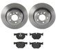 Brembo Brembo Disc Brake Pad and Rotor Kits KT04002 Autofit