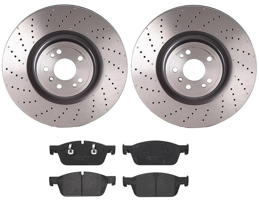 Brembo Brembo Disc Brake Pad and Rotor Kits KT04011 Autofit