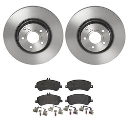 Brembo Brembo Disc Brake Pad and Rotor Kits KT04018 Autofit