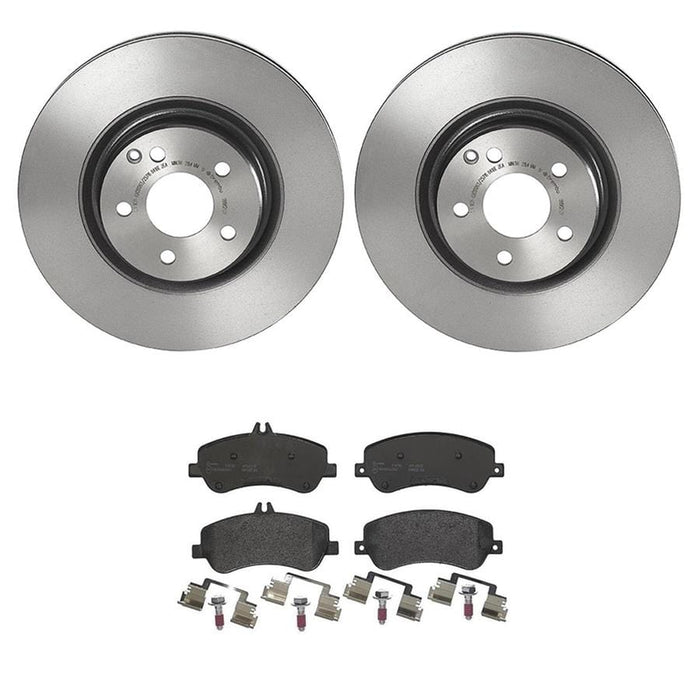 Brembo Brembo Disc Brake Pad and Rotor Kits KT04018 Autofit