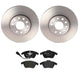 Brembo Brembo Disc Brake Pad and Rotor Kits KT04037 Autofit