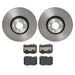 Brembo Brembo Disc Brake Pad and Rotor Kits KT04044 Autofit