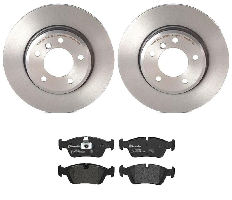Brembo Brembo Disc Brake Pad and Rotor Kits KT04047 Autofit