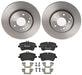 Brembo Brembo Disc Brake Pad and Rotor Kits KT04050 Autofit