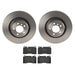 Brembo Brembo Disc Brake Pad and Rotor Kits KT04060 Autofit