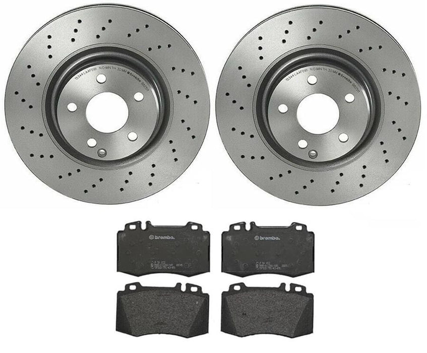 Brembo Brembo Disc Brake Pad and Rotor Kits KT04064 Autofit