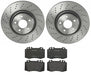 Brembo Brembo Disc Brake Pad and Rotor Kits KT04064 Autofit