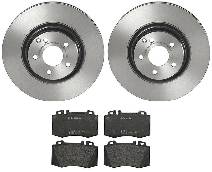Brembo Brembo Disc Brake Pad and Rotor Kits KT04065 Autofit
