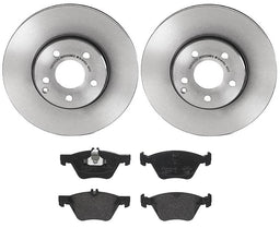 Brembo Brembo Disc Brake Pad and Rotor Kits KT04070 Autofit