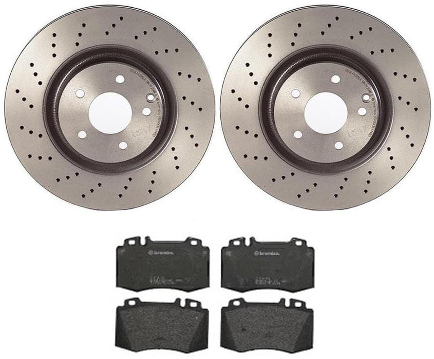 Brembo Brembo Disc Brake Pad and Rotor Kits KT04071 Autofit