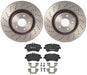Brembo Brembo Disc Brake Pad and Rotor Kits KT04073 Autofit