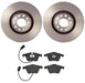 Brembo Brembo Disc Brake Pad and Rotor Kits KT04074 Autofit
