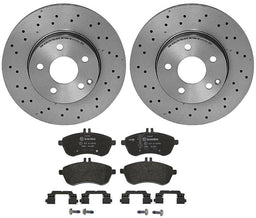 Brembo Brembo Disc Brake Pad and Rotor Kits KT04076 Autofit