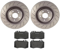 Brembo Brembo Disc Brake Pad and Rotor Kits KT04082 Autofit