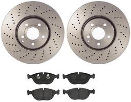 Brembo Brembo Disc Brake Pad and Rotor Kits KT04086 Autofit
