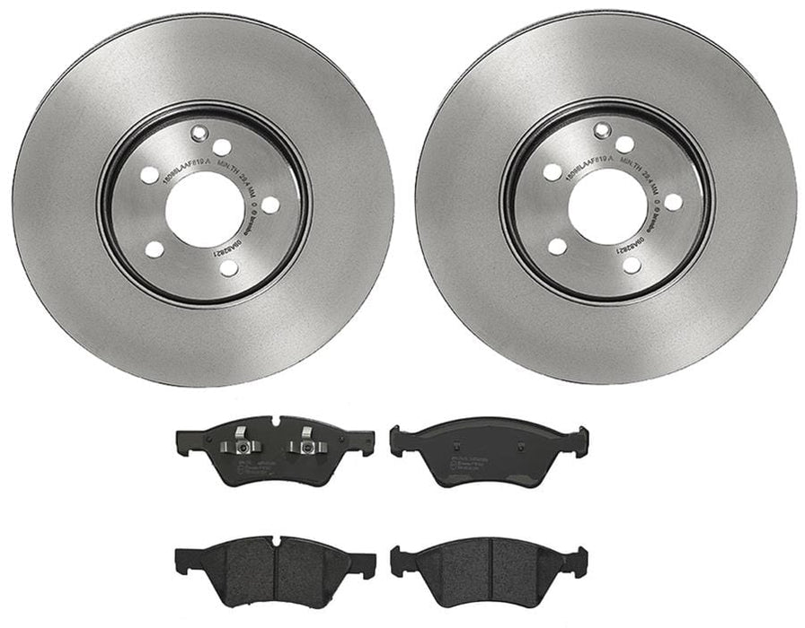 Brembo Brembo Disc Brake Pad and Rotor Kits KT04088 Autofit