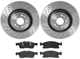 Brembo Brembo Disc Brake Pad and Rotor Kits KT04094 Autofit