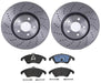 Brembo Brembo Disc Brake Pad and Rotor Kits KT04098 Autofit